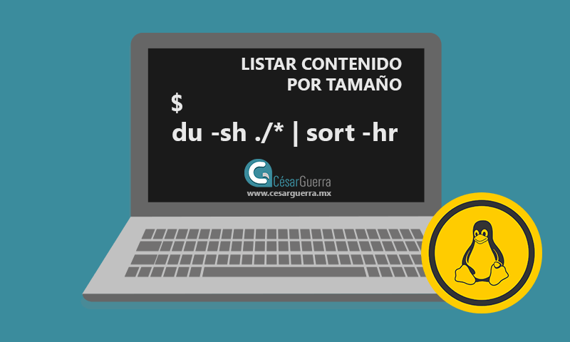 Comando DU en Linux. Listar el contenido de una carpeta